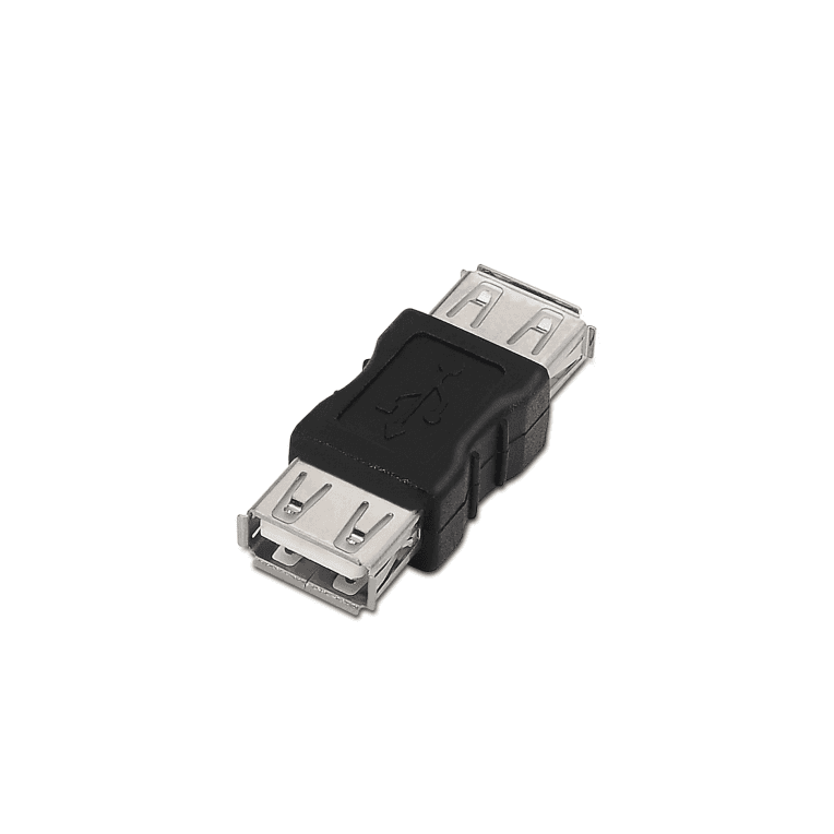 Adaptador Aisens Usb 2.0 Tipo A/H-A/H Negro miniatura 2