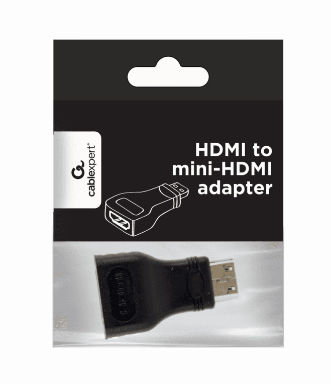 Adaptador Gembird HDMI Hembra a HDMI Mini Macho — imagen 1