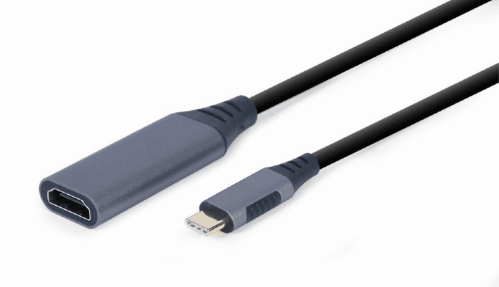 Adaptador Gembird USB Tipo C a HDMI, Gris Espacial — imagen 1