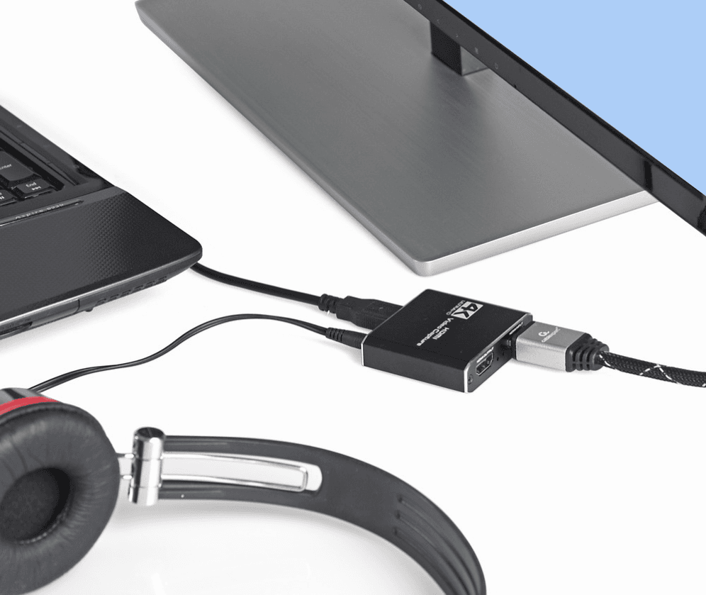Adaptador Gráfico Gembird UHG-4K2-01 USB miniatura 4