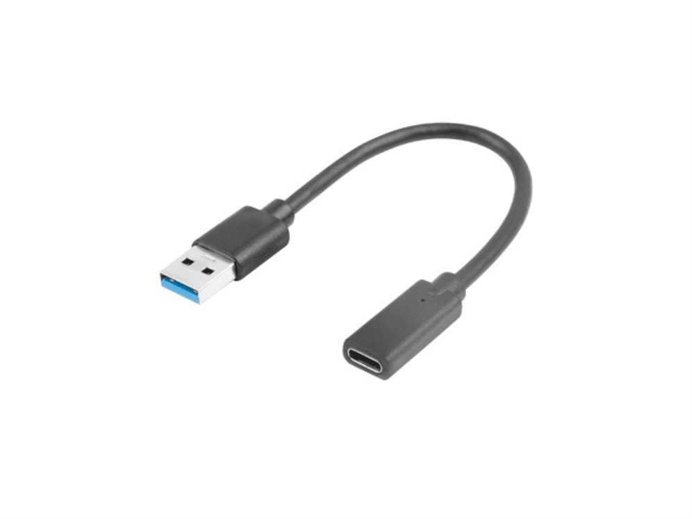 Adaptador Lanberg USB 3.1 Tipo-C/USB Tipo-A 15cm — imagen 1