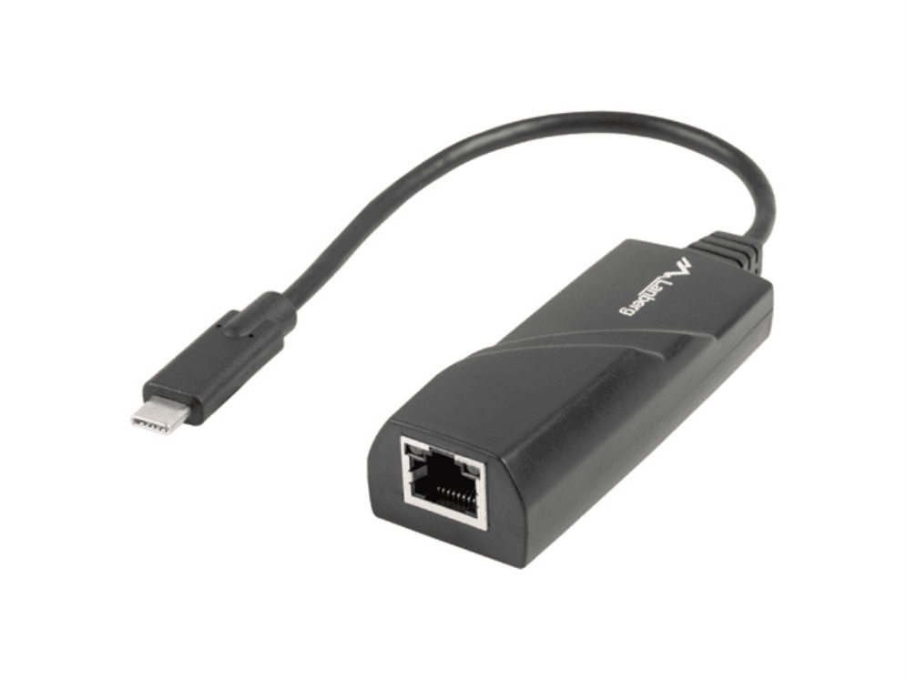 Adaptador USB C Lanberg 3.1/Ethernet RJ45 1 GB