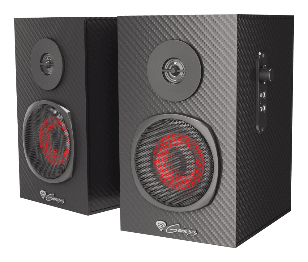 Altavoces Gaming Genesis Helium 200 2.0 20W miniatura 3