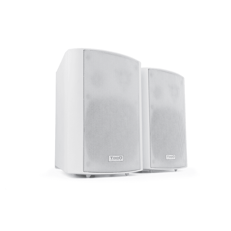 Altavoces Tooq TQOWS-01W 2x30W Jack 3.5mm Blanco