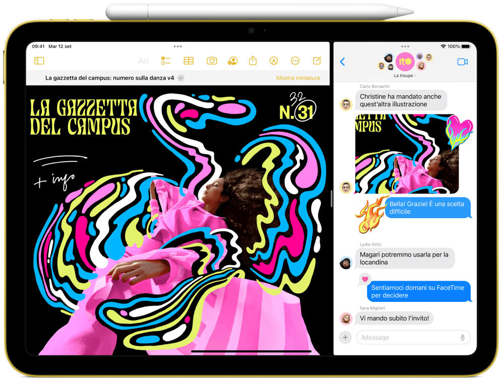 Apple Ipad 10.2" 2021 64Gb space Gray miniatura 4