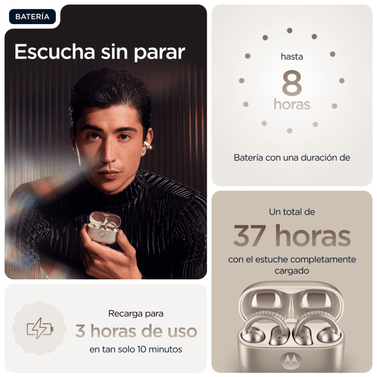 Auricular Motorola Moto Buds Loop Swarovski miniatura 17