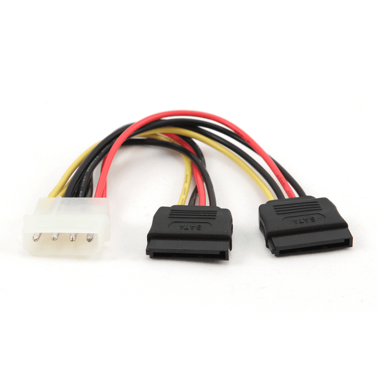 Cable de Alimentación Gembird 2x SATA 0.15m