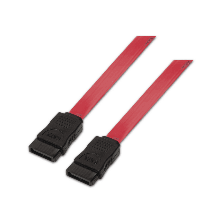 Cable de Datos Aisens SATA III 6G Rojo 0.5m miniatura 2
