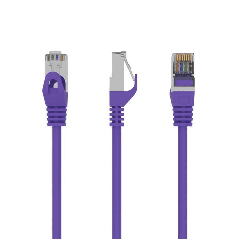 Cable de Red Gembird FTP Cat6 0,5M Violeta — imagen 1