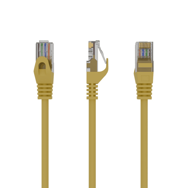 Cable de Red Gembird PP6U 3M Amarillo Cat6 UTP — imagen 1