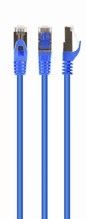 Cable de Red Gembird S-FTP Cat 6A LSZH Azul 1 M — imagen 1