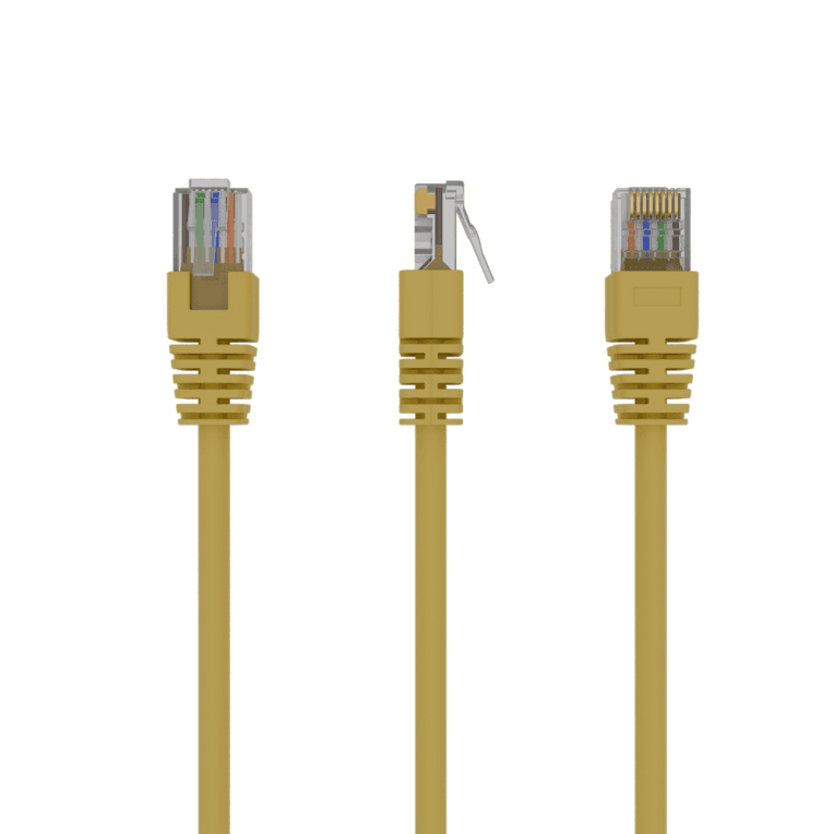 Cable de Red Gembird UTP Cat5e 1M Amarillo — imagen 1