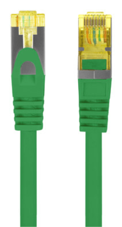 Cable de Red Lanberg PCF6A-10CU Verde 2 m Cat6a miniatura 2