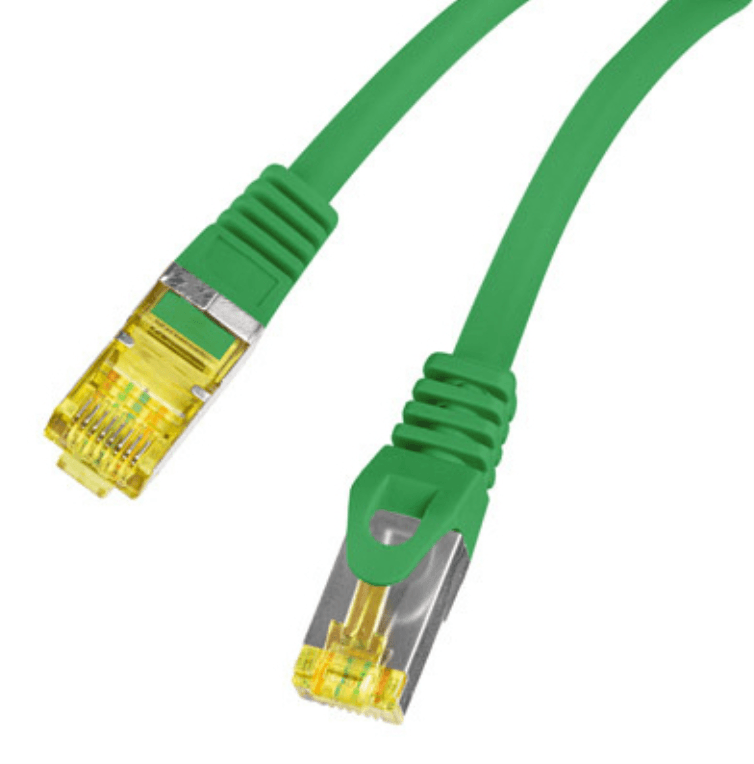 Cable de Red Lanberg PCF6A-10CU Verde 2 m Cat6a miniatura 3