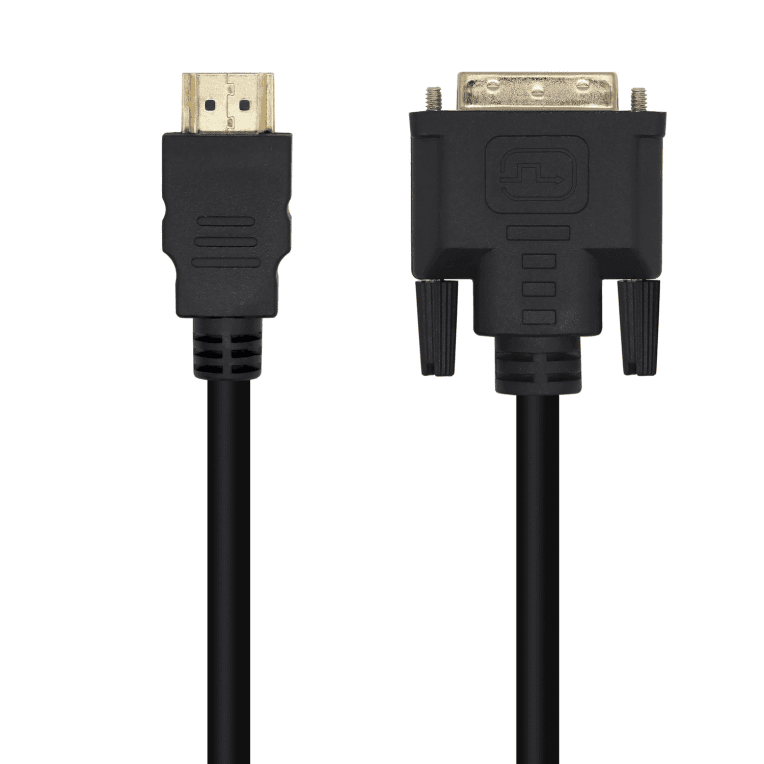 Cable DVI A HDMI DVI18+1/M-HDMI A/M Negro 3.0m — imagen 1