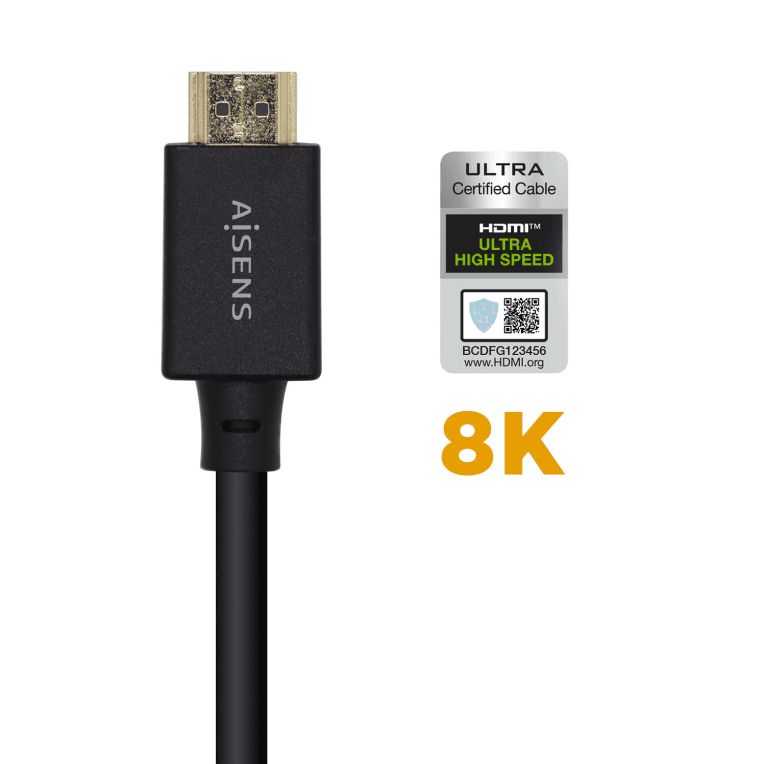 Cable HDMI Aisens A150-0424 Macho 3M Negro miniatura 4