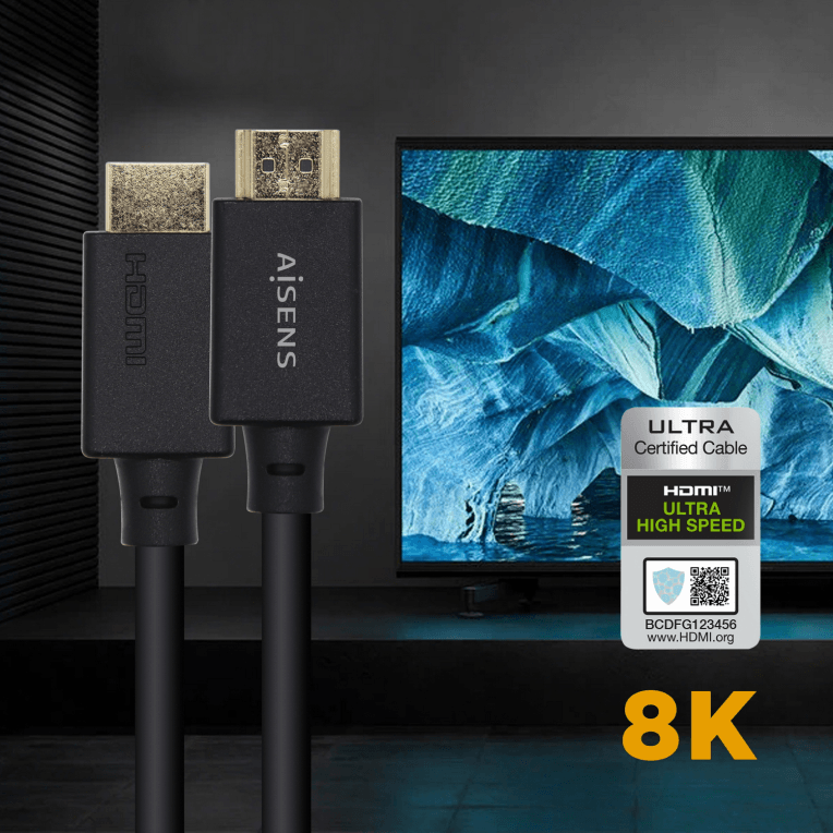 Cable HDMI Aisens A150-0424 Macho 3M Negro miniatura 6