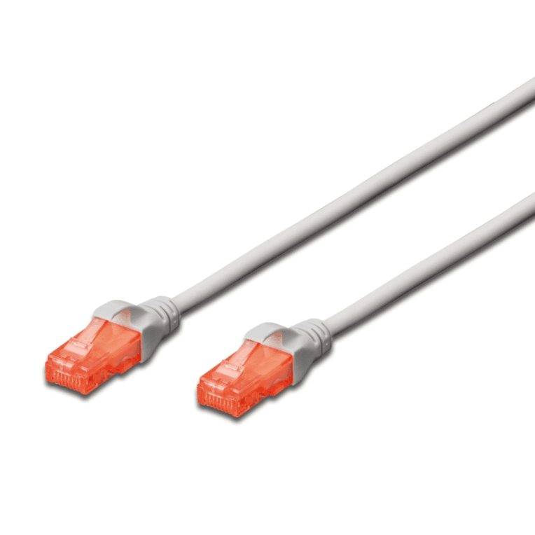 CABLE RED EWENT CAT 6 U/UTP 15M GRIS — imagen 1