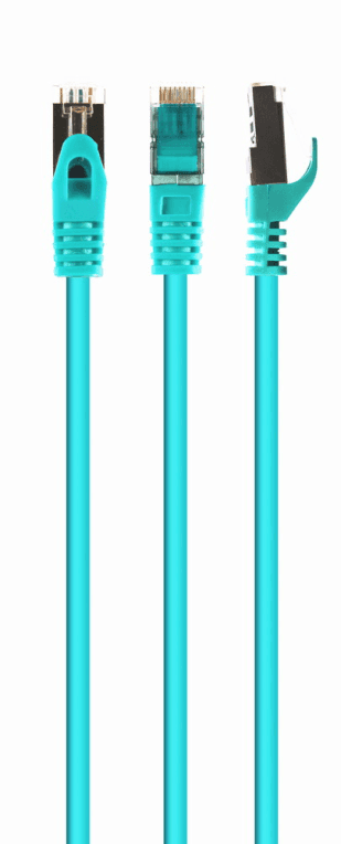 CABLE RED GEMBIRD S/FTP CAT.6A LSZH 0,25M VERDE — imagen 1