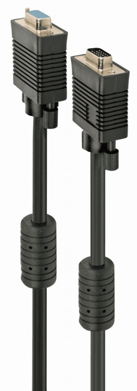 Cable VGA M/H Mcoax 2m BK Ferr