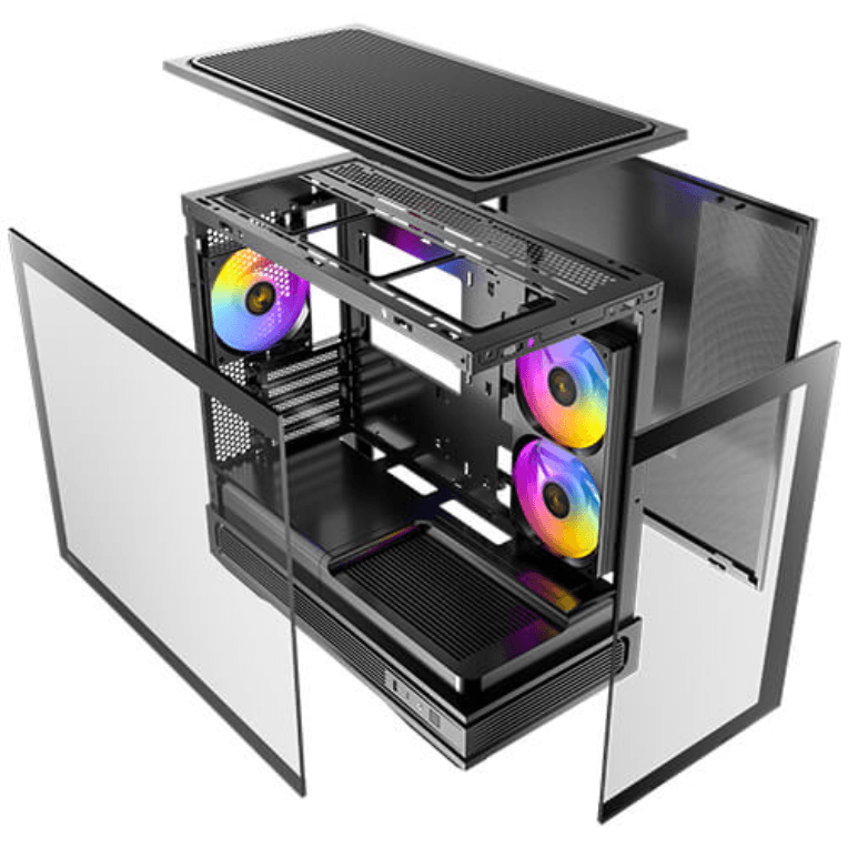 Caja ATX Antec C2M ARGB Midi Tower Negro miniatura 13