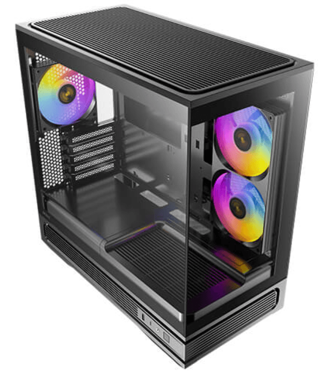 Caja ATX Antec C2M ARGB Midi Tower Negro miniatura 4
