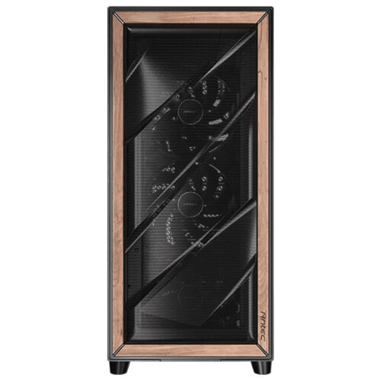 Caja ATX Antec Flux Pro EUV Wood Negra 2xUSB3.0 miniatura 5