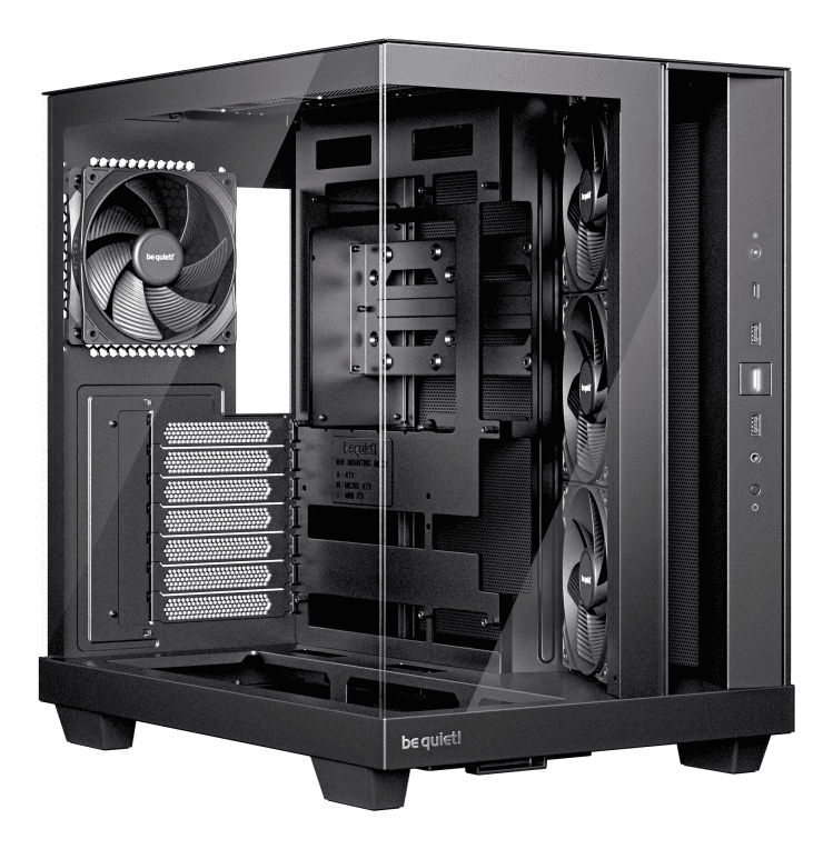 Caja ATX Be Quiet! Light Base 600 DX ARGB Negra miniatura 2