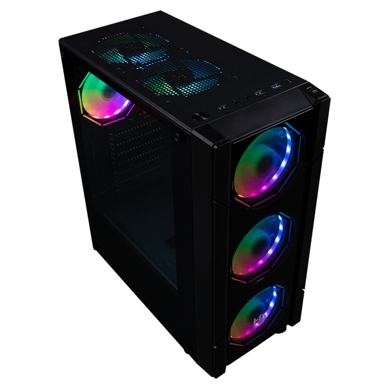 Caja ATX Hiditec V30 ARGB Cristal Templado miniatura 3