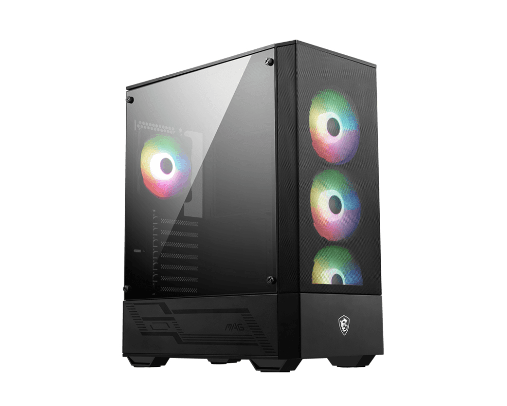 Caja ATX MSI MAG Forge 112R ARGB Negra 2xUSB3.2 — imagen 1