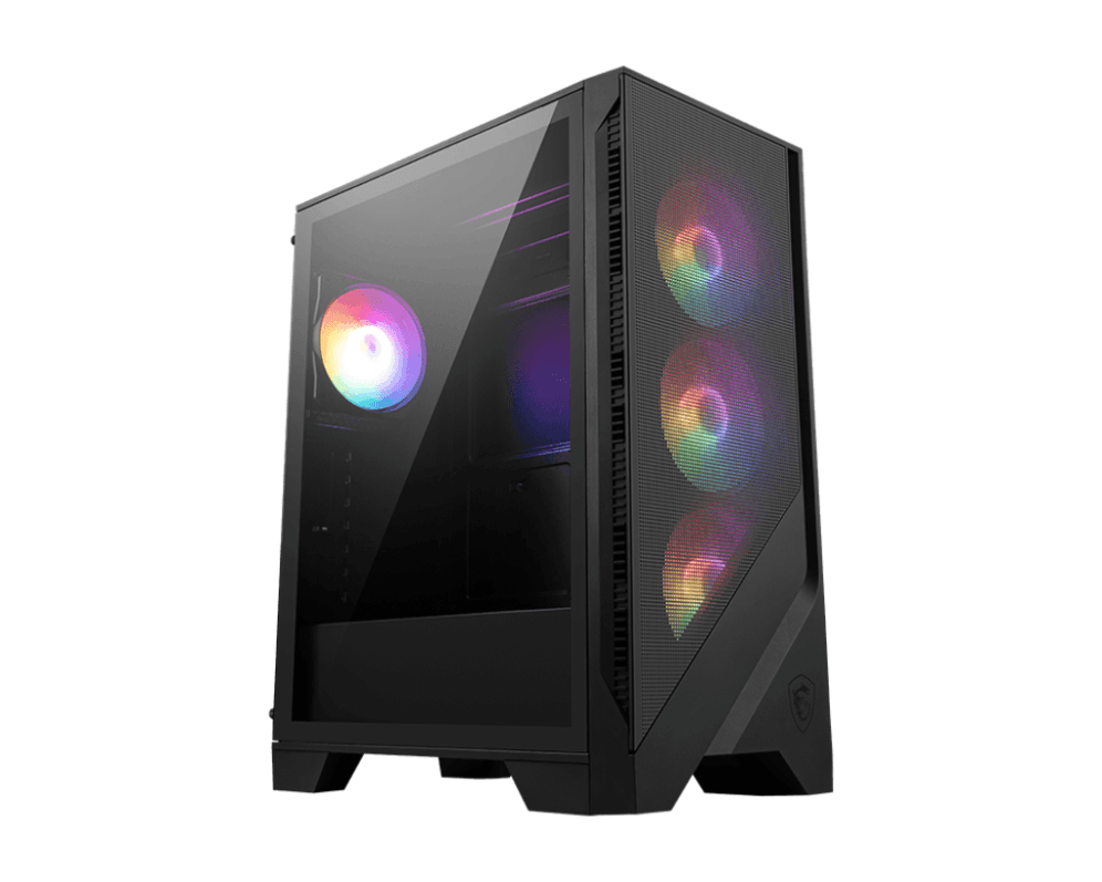 Caja ATX MSI MAG Forge 121A Airflow Negra — imagen 1