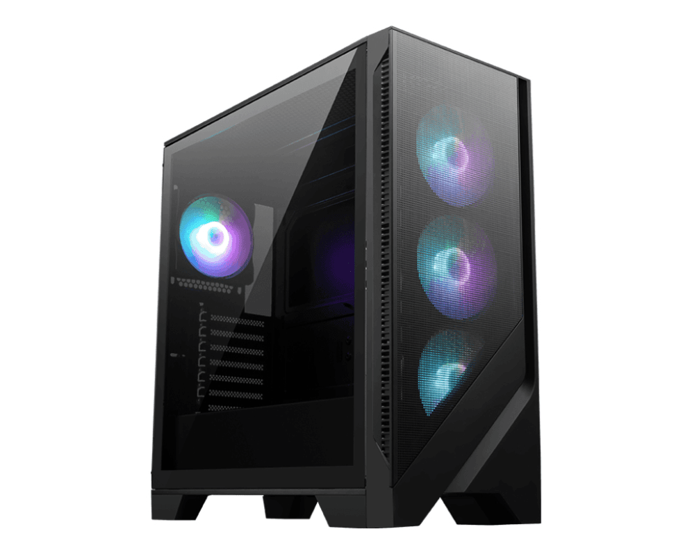 Caja ATX MSI MAG Forge 320R Airflow RGB Negra miniatura 2