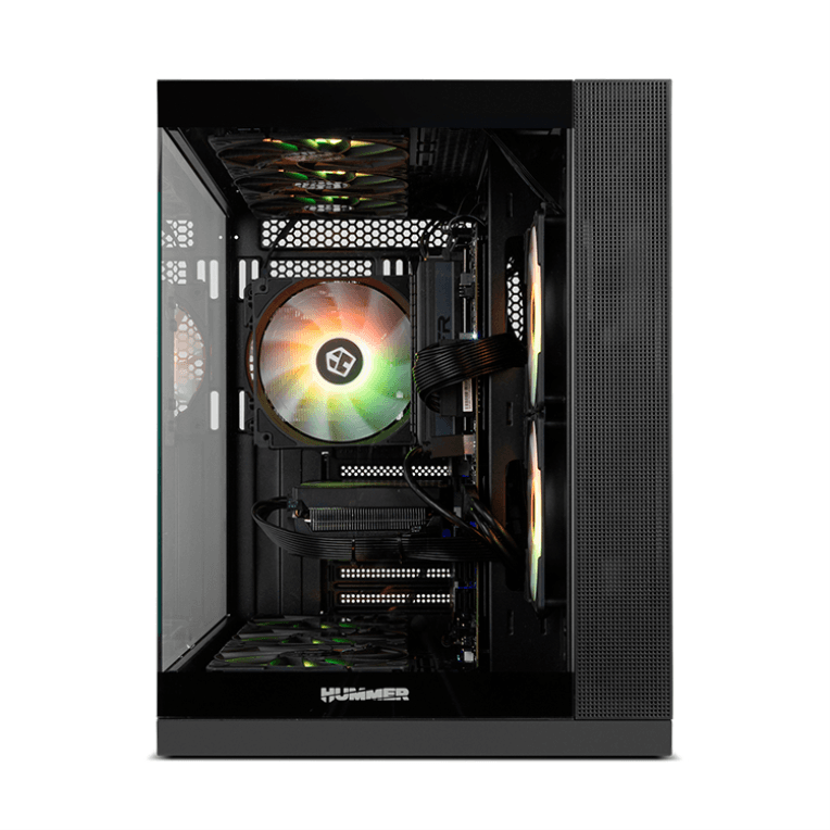 Caja ATX Nox Hummer Astra Neo Frameless Negra miniatura 6