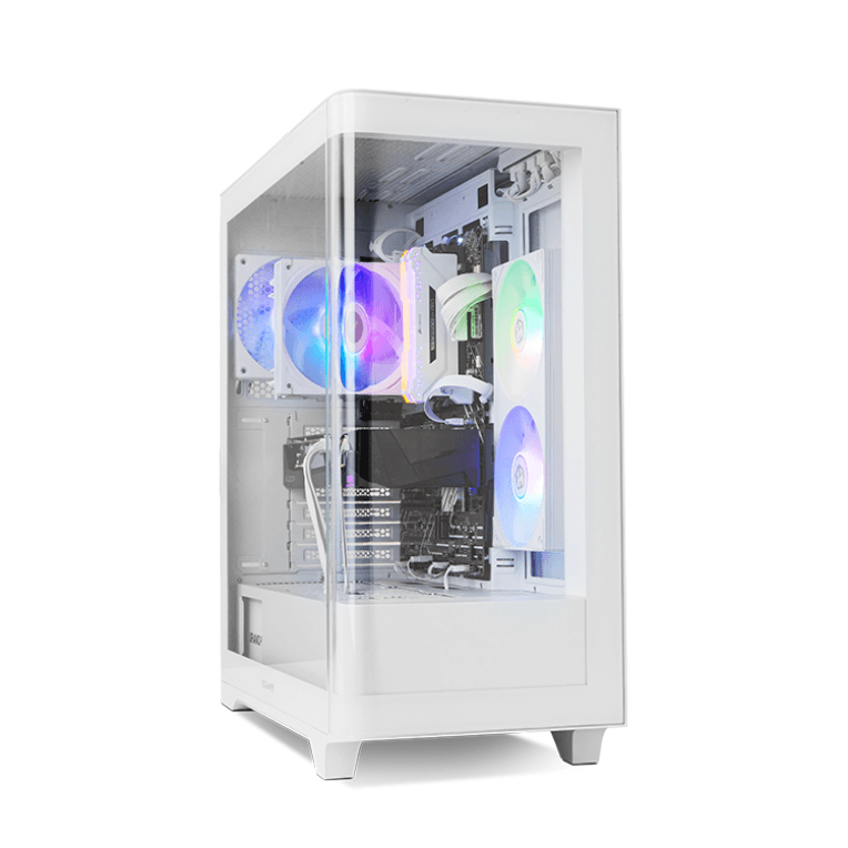 Caja ATX Nox Hummer Ether Blanca
