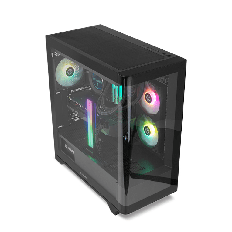 Caja ATX Nox Hummer Ether Negra miniatura 5