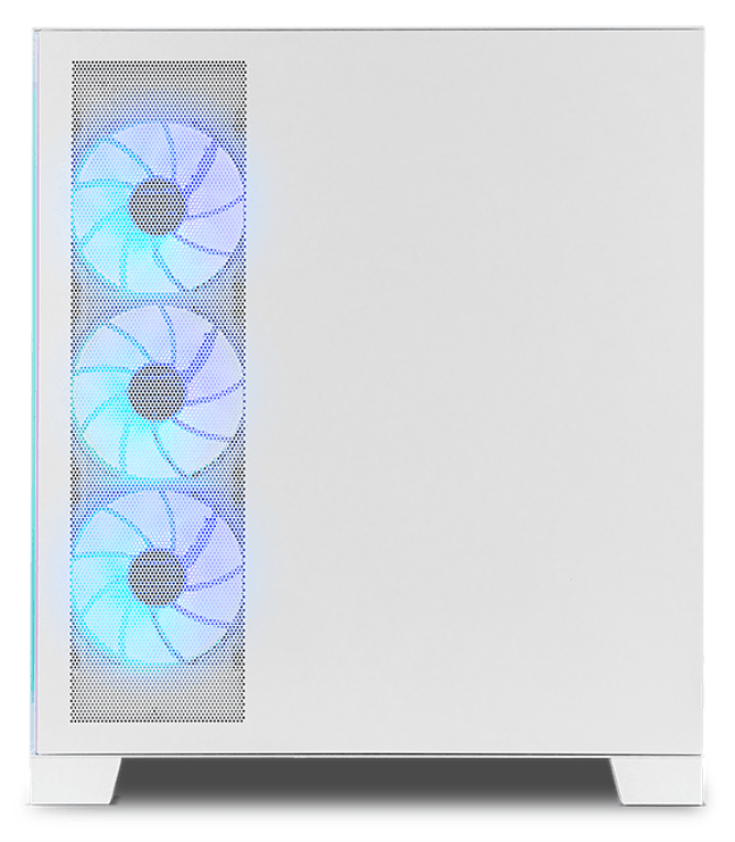 Caja ATX Nox Hummer Glock FrameLess Blanca miniatura 10