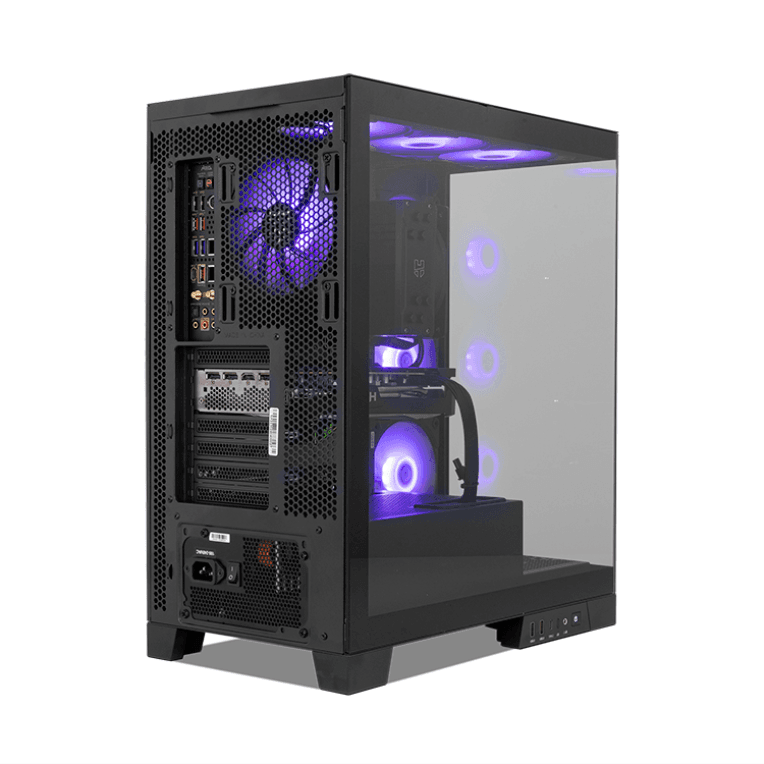 Caja ATX Nox Hummer Glock Frameless Negra miniatura 7