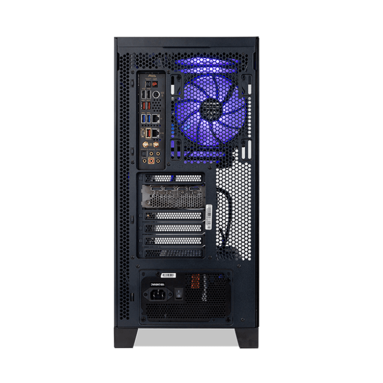 Caja ATX Nox Hummer Glock Frameless Negra miniatura 9