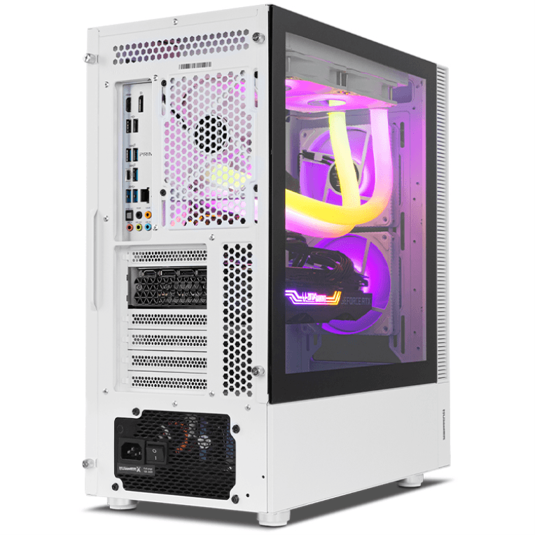 Caja ATX Nox Hummer Nemesis ARGB Blanca miniatura 4