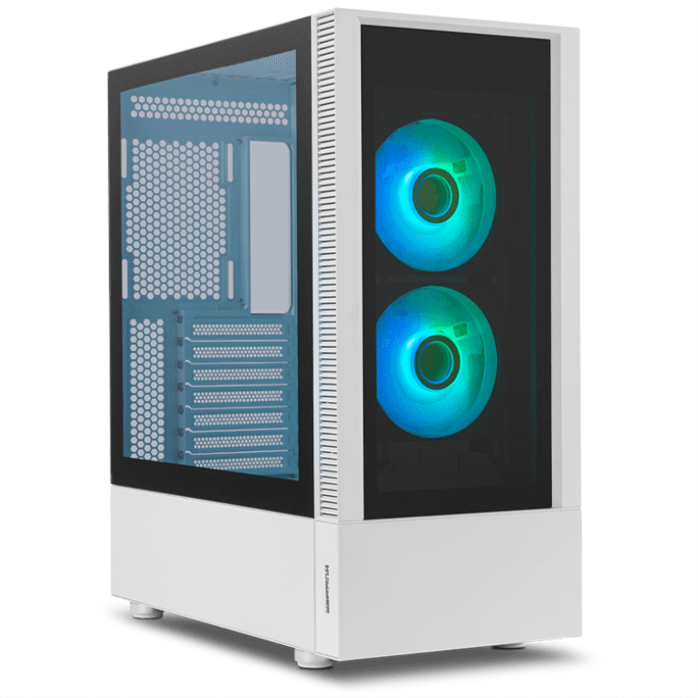 Caja ATX Nox Hummer Nemesis ARGB Blanca miniatura 5