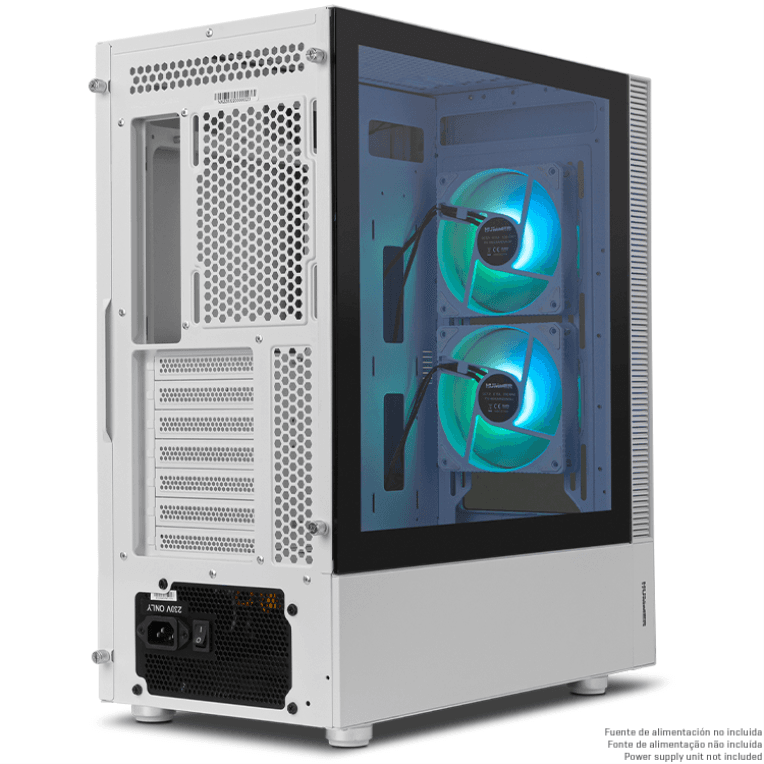 Caja ATX Nox Hummer Nemesis ARGB Blanca miniatura 10