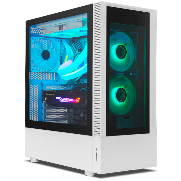 Caja ATX Nox Hummer Nemesis ARGB Blanca — imagen 1