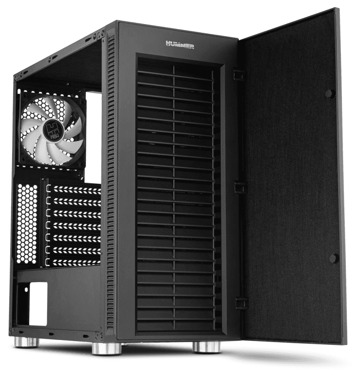 Caja ATX Nox Hummer Void Silent Optimized miniatura 5