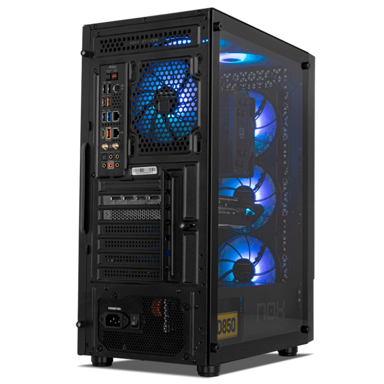 Caja ATX Nox Infinity Beta Airflow ARGB Rainbow miniatura 8
