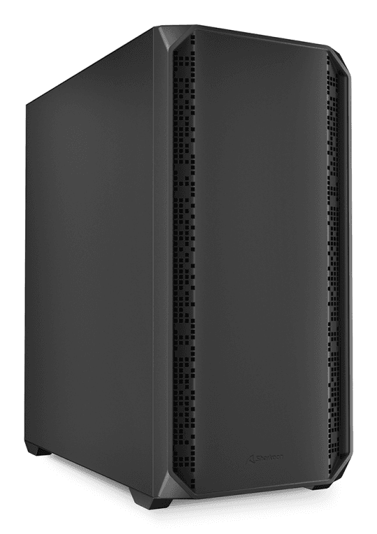 Caja ATX Sharkoon Gaming AK2 Negra 2xVentiladores — imagen 1