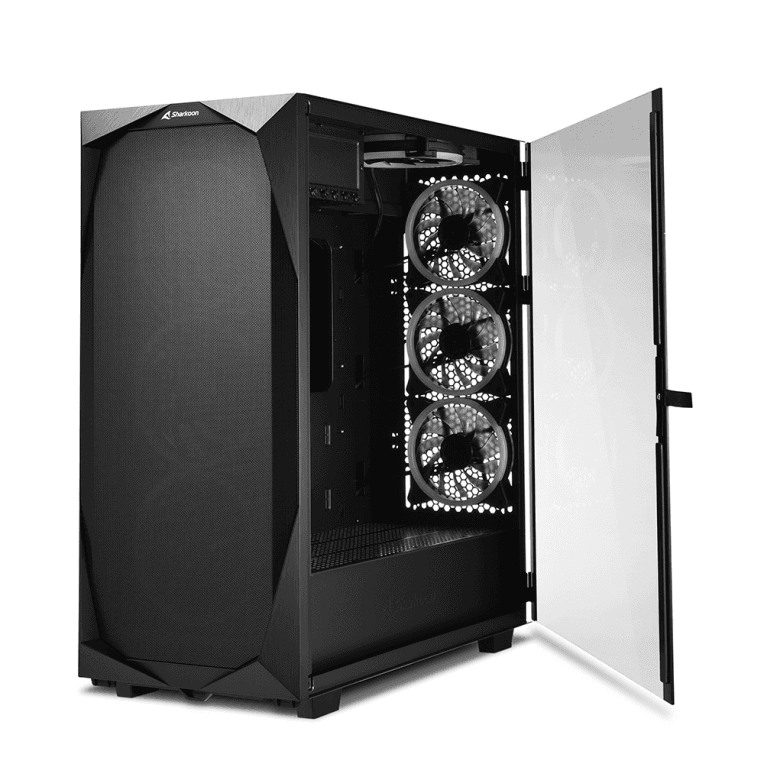 Caja ATX Sharkoon Rev300 RGB Negra 2xUSB3.0 miniatura 8