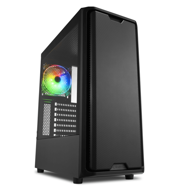 Caja ATX Sharkoon SK3 RGB Negra 2xUSB3.0 — imagen 1