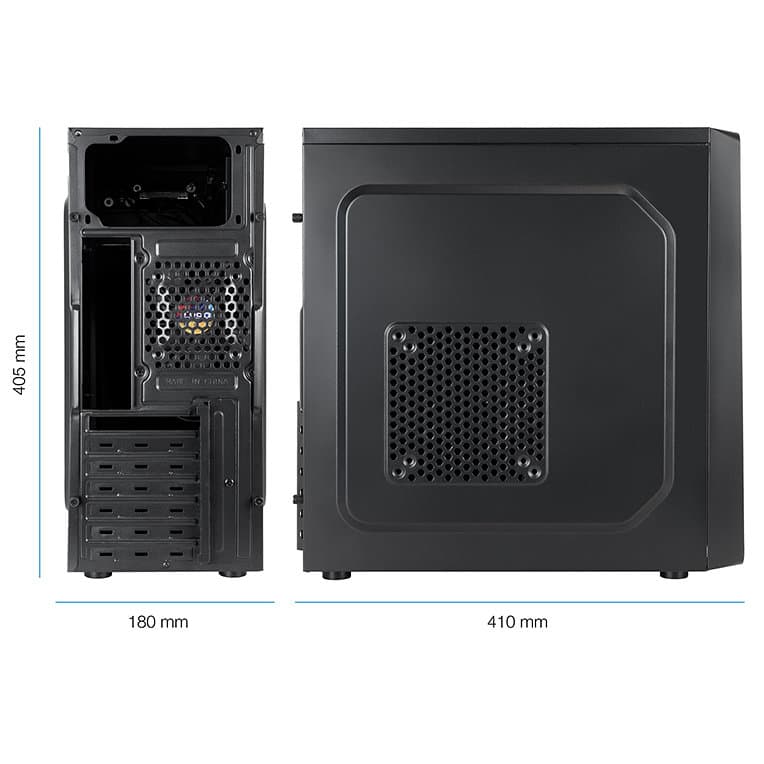 Caja ATX Tooq TQC-5701U3C-B USB3.0 miniatura 2