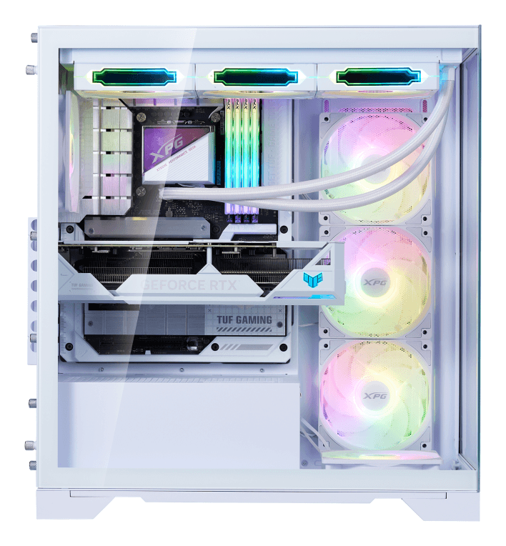 Caja ATX Xpg Invader X Blanca 1xUSB-C/2xUSB2.0 miniatura 5