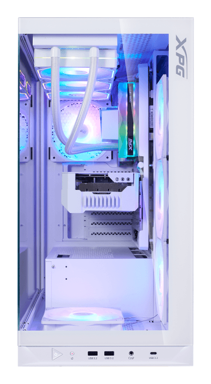 Caja ATX Xpg Invader X Blanca 1xUSB-C/2xUSB2.0 miniatura 6